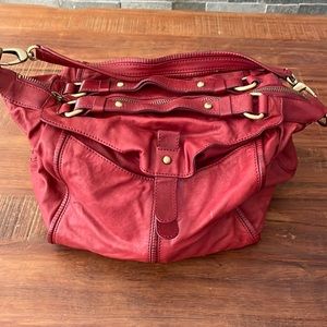 Marc New York - Andrew Marc Red Leather Satchel